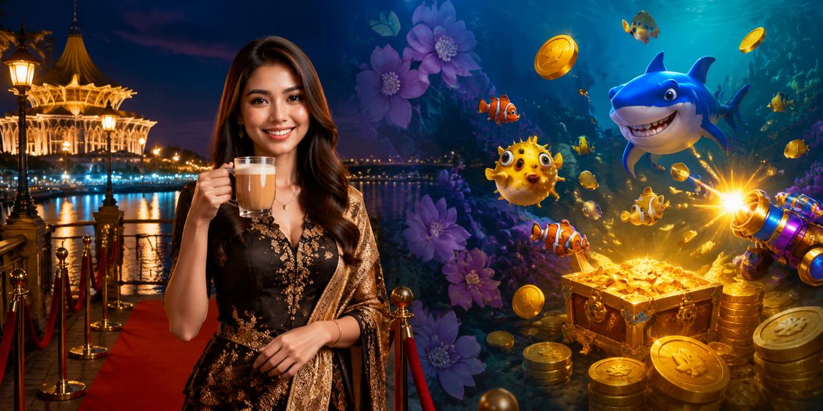 Permainan memancing dalam talian gaya Kuching Malaysia